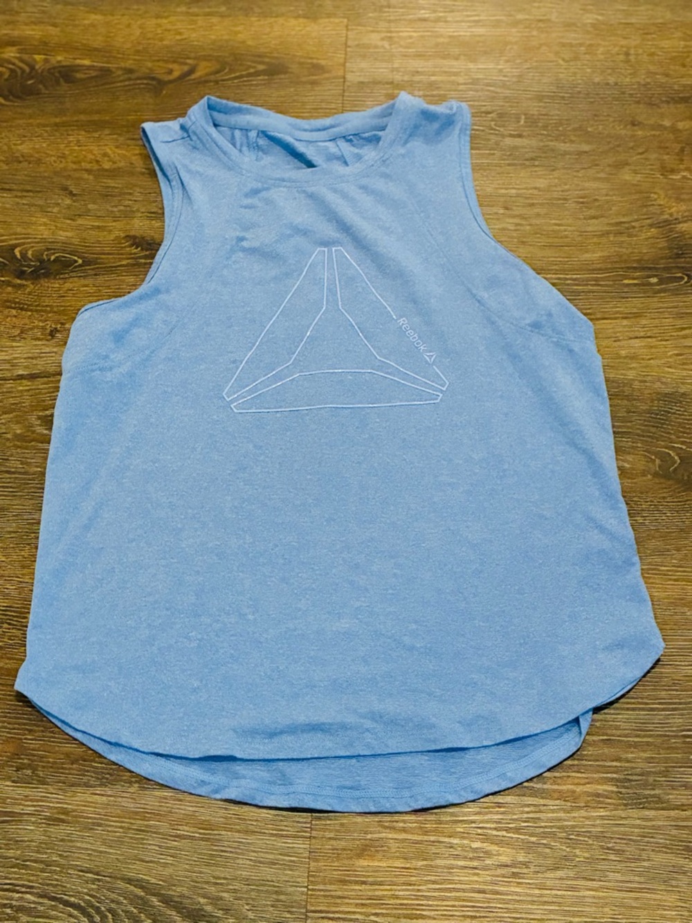 Reebok Women’s Heather Sky Blue Athletic Tank